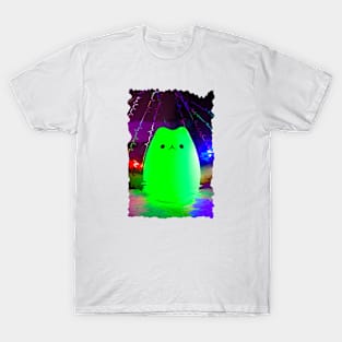 Kitty Glows Green T-Shirt